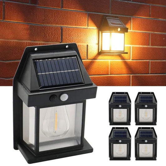 Solar Motion Sensor Wall Lamp