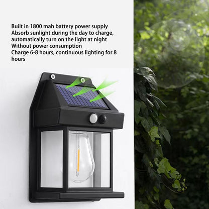 Solar Motion Sensor Wall Lamp
