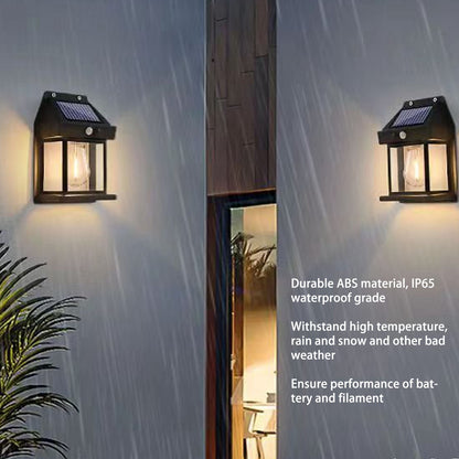 Solar Motion Sensor Wall Lamp