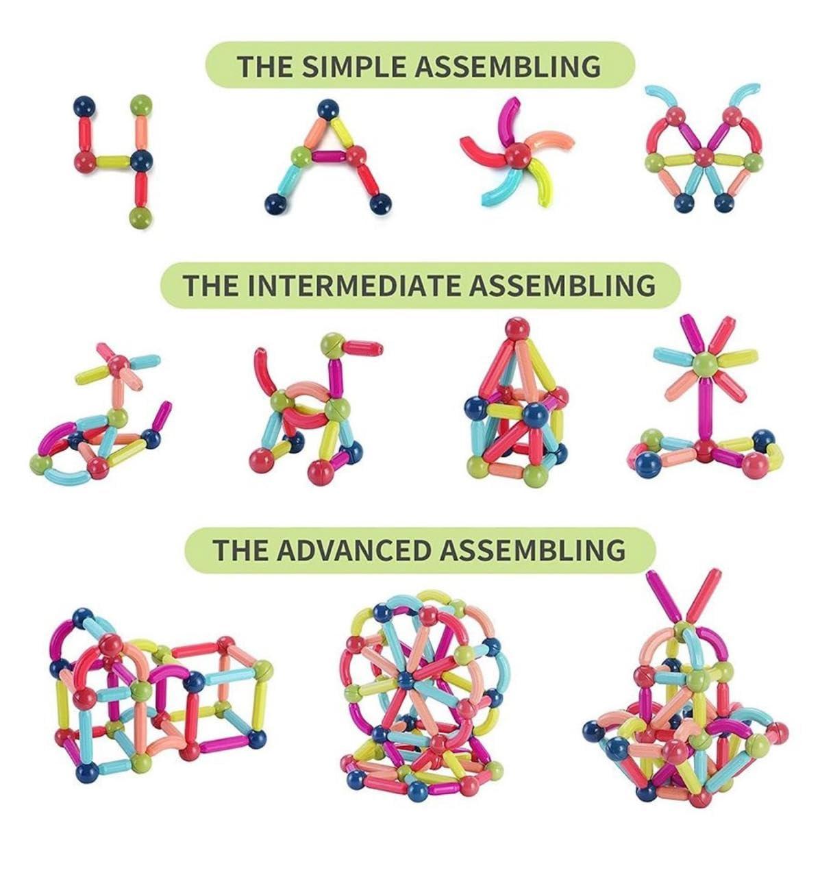 Magnetic Building Blocks (25 Pcs)