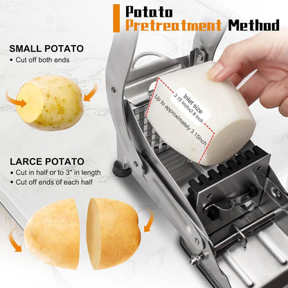 Stainless Steel French Fry Cutter