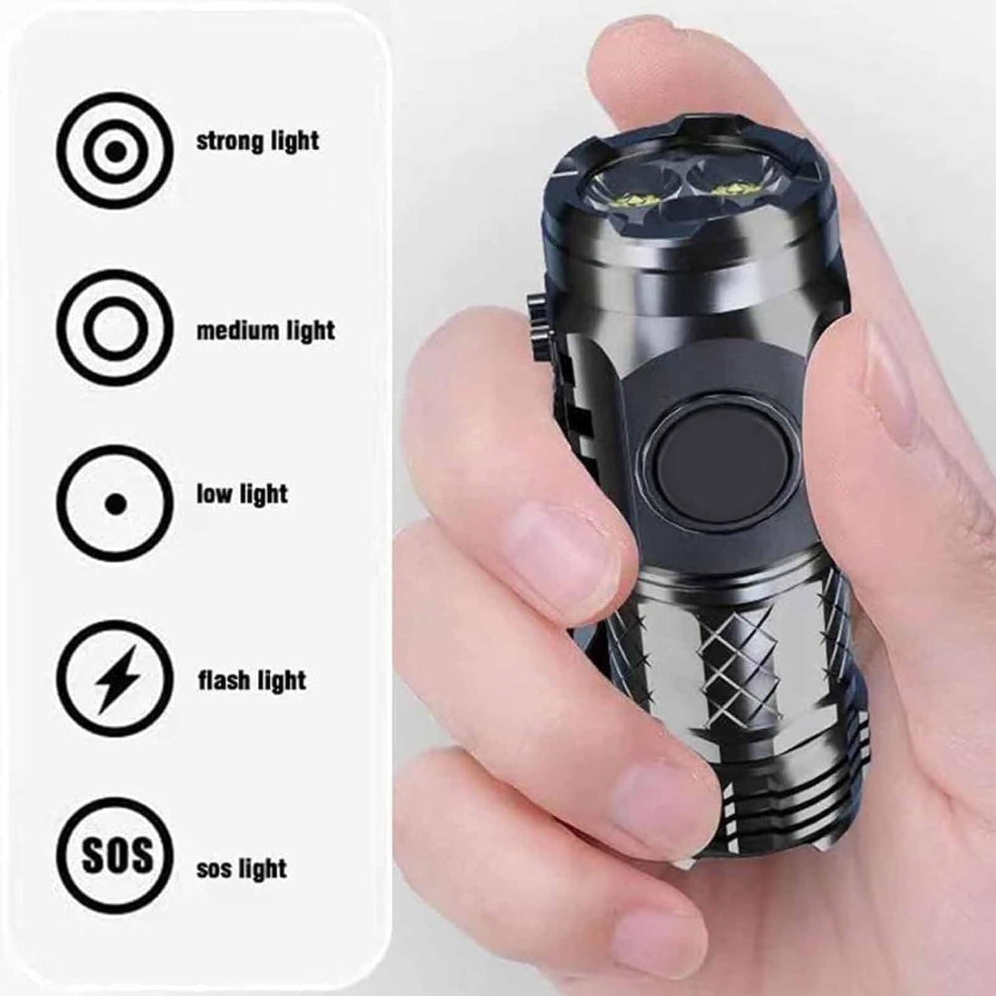 Three-Eyed Monster Mini Flashlight