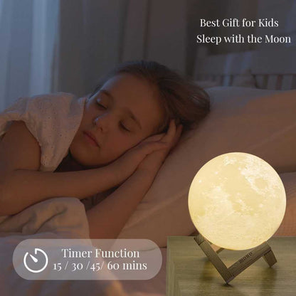 3D Moon Lamp Night Light