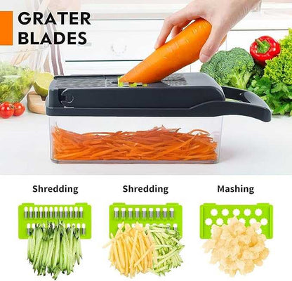 16-in-1 Multifunctional Vegetable Chopper