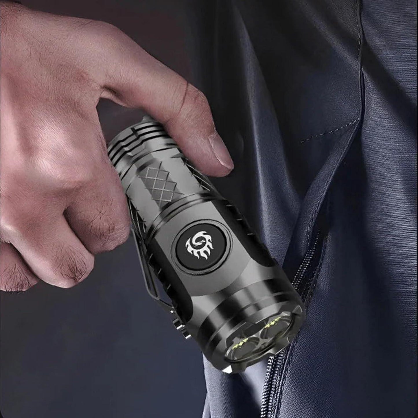 Three-Eyed Monster Mini Flashlight