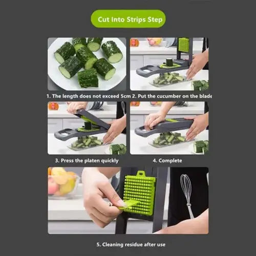 16-in-1 Multifunctional Vegetable Chopper