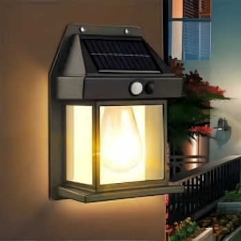 Solar Motion Sensor Wall Lamp