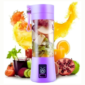 Portable 6-Blade Mini Juicer Blender