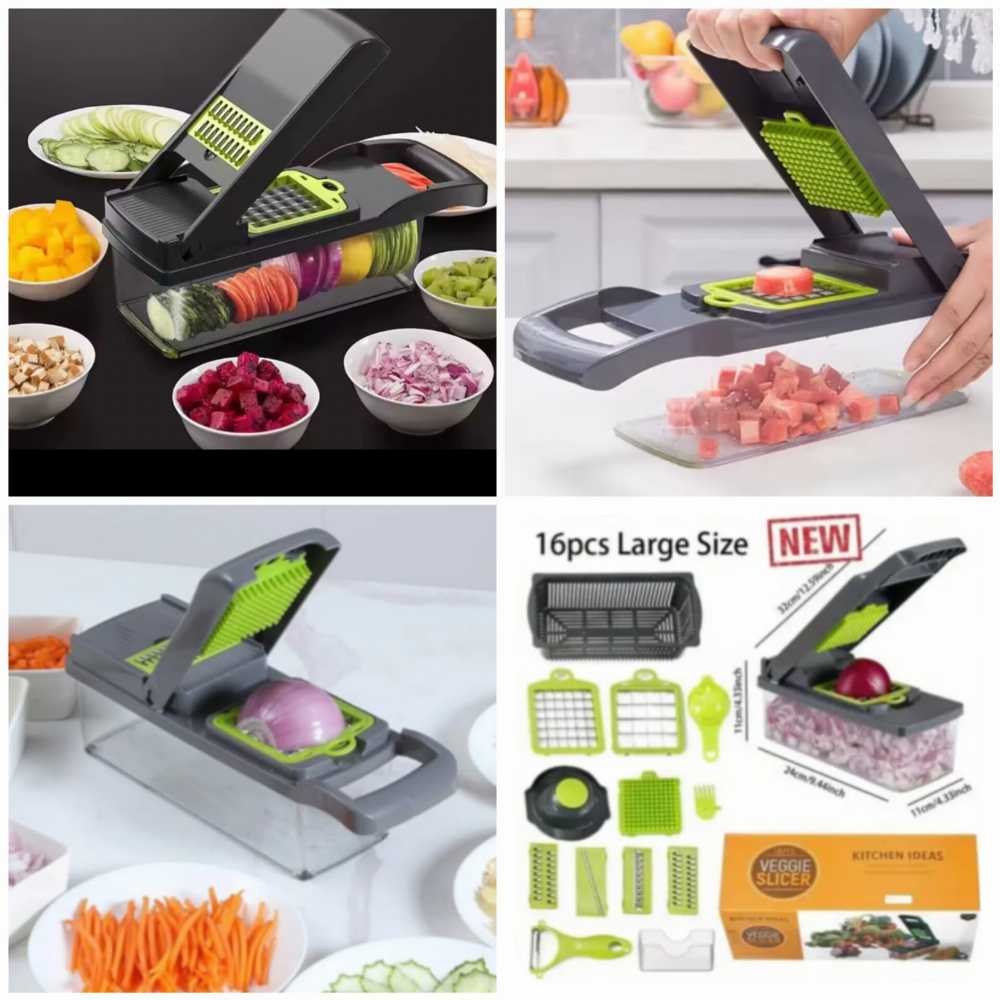 16-in-1 Multifunctional Vegetable Chopper