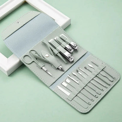 16 PCS Stainless Steel Manicure Pedicure Set