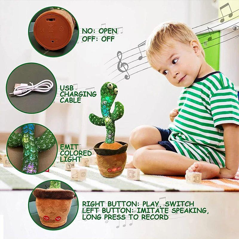 Talking & Dancing Cactus Toy