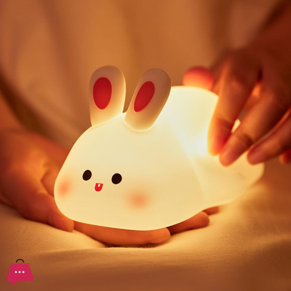 Cute Silicon Rabbit Lamp