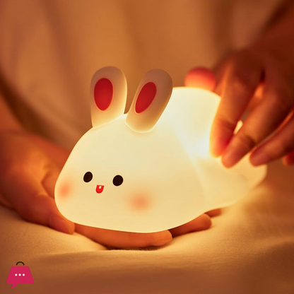 Cute Silicon Rabbit Lamp
