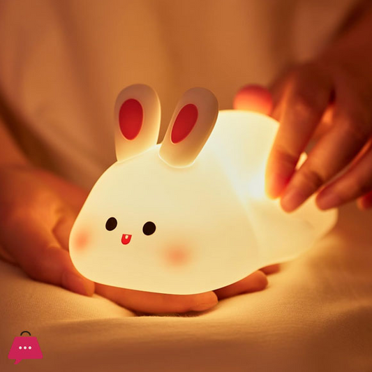 Cute Silicon Rabbit Lamp