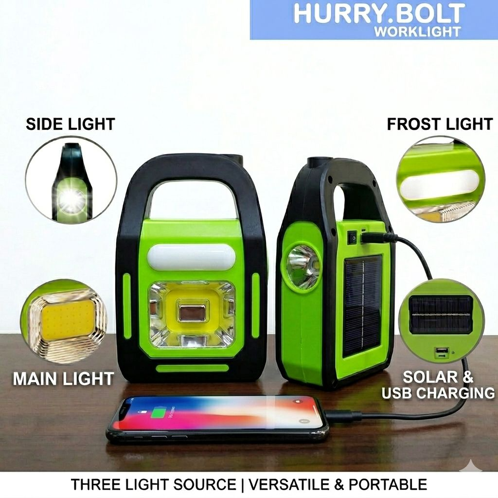 Solar 3-in-1 Emergency Light