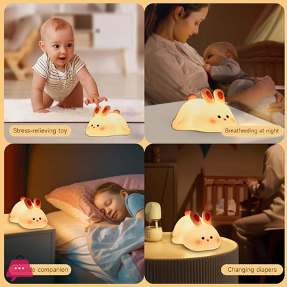 Cute Silicon Rabbit Lamp