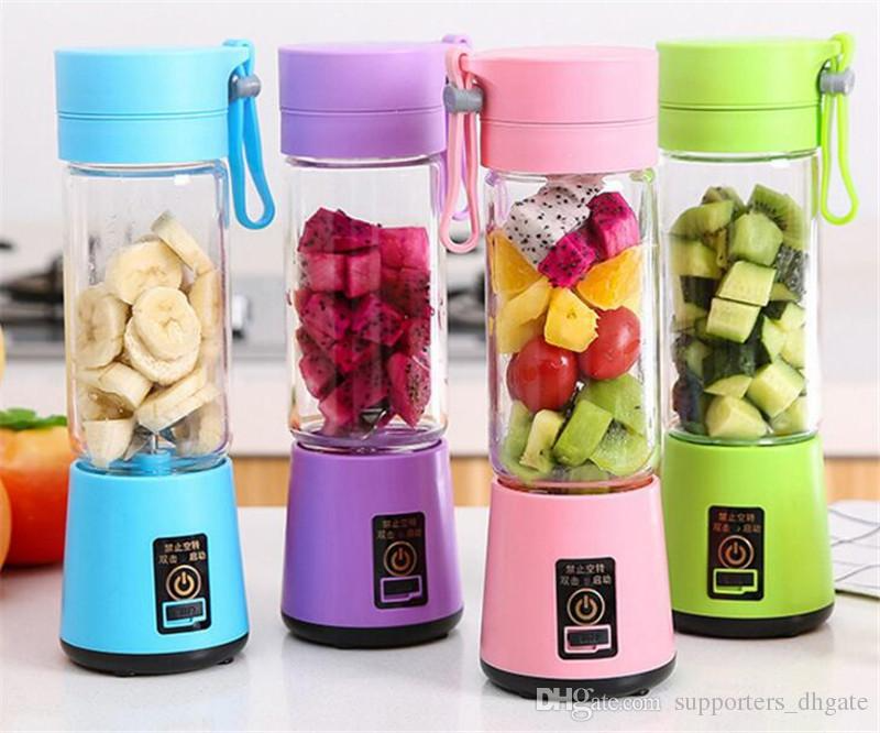 Portable 6-Blade Mini Juicer Blender