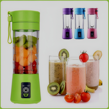 Portable 6-Blade Mini Juicer Blender